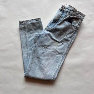 SLVRLAKE Light wash bleached denim